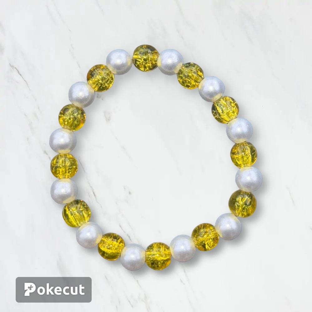 Sun-kiss Pearl Beaded Bracelet